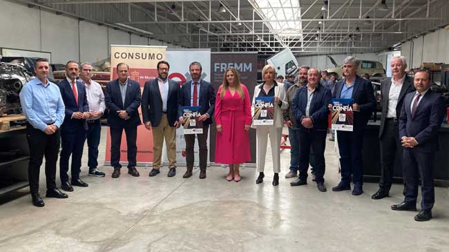 Momento de la presentaci&oacute;n de la campa&ntilde;a en la sede de Fremm