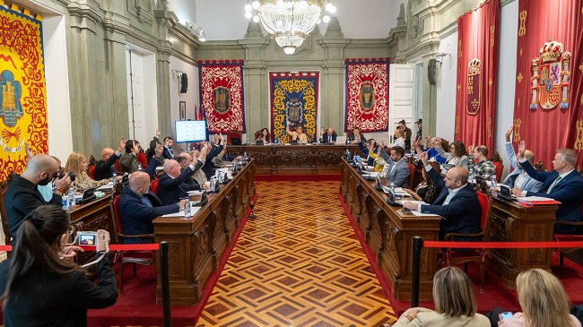 Imagen del &uacute;ltimo Pleno municipal de Cartagena, el pasado 26 de octubre
