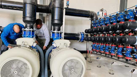 Interior de las instalaciones de Royso Suministros