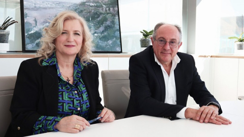 Mar&iacute;a Jos&eacute; Mart&iacute;nez y Pedro Luis Gonz&aacute;lez,&nbsp;administradora y CEO del&nbsp;Grupo