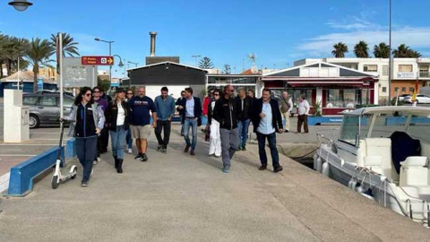 El director general de Litoral y Puertos, Pablo Marín, visitó el puerto pesquero de Cabo de Palos El director general de Litoral y Puertos, Pablo Marín, visitó el puerto pesquero de Cabo de Palos