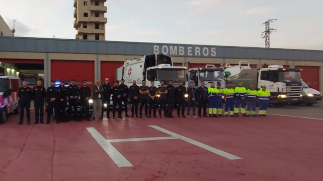Imagen del tercer relevo de emergencias del Ayuntamiento de Cartagena