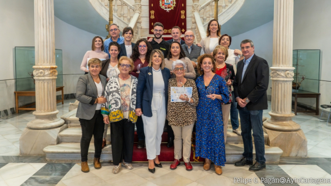 Imagen realizada durante la entrega de premios