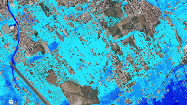 Cartograf&iacute;a de las zonas inundables - HUERMUR