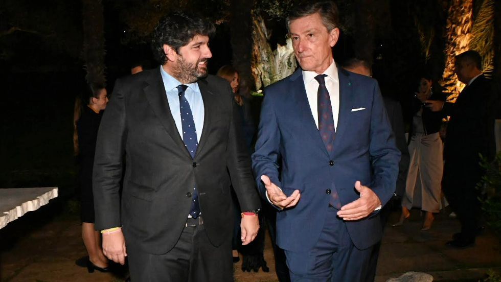 El presidente de la Región de Murcia, Fernando López Miras.