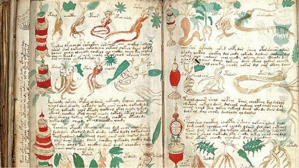 Imagen del Voynich manuscript.