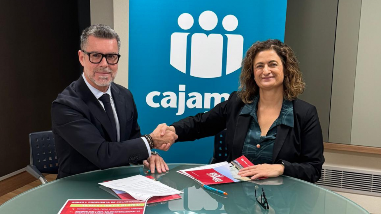 Cajamar renueva su convenio con IFEPA y será patrocinador principal de HortiFruit y otras ferias estratégicas