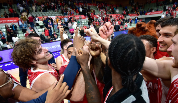 El UCAM se hace con la primera plaza de su grupo de FIBA Europe Cup.