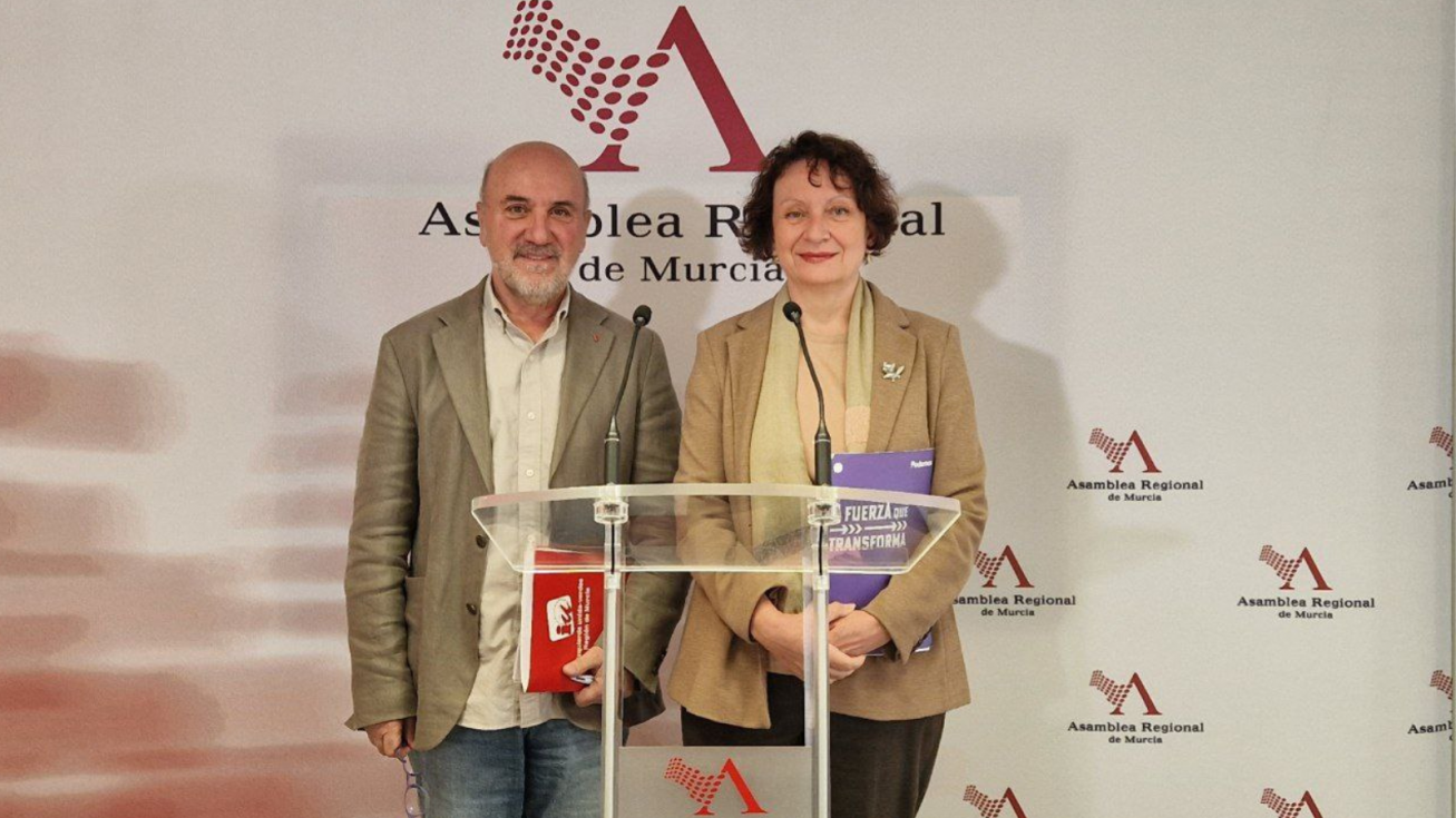 José Luis Álvarez-Castellanos y María Marín