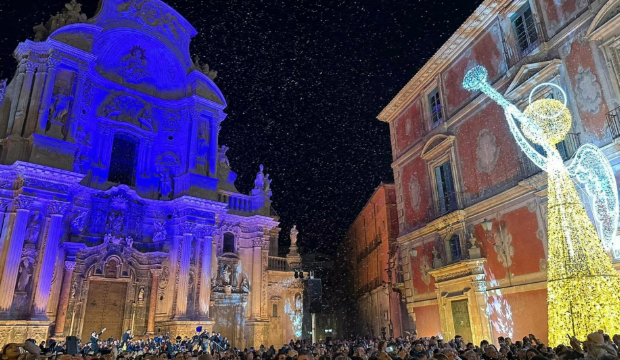 Murcia da la bienvenida a la Navidad 2025. Murcia da la bienvenida a la Navidad 2025.