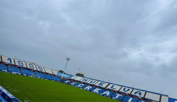 El temporal en Huelva provoca la suspensión del partido