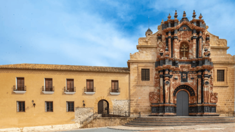 Fachada del Santuario de la Santísima y Vera Cruz - Imagen: Turismo Región de Murcia