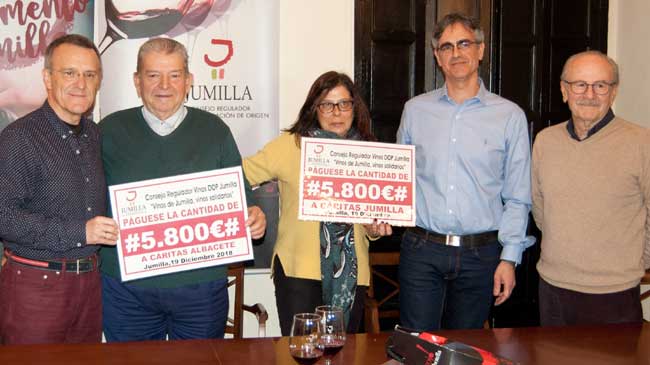 Antonio Garc&iacute;a, Pedro Lencina, Irene Crespo, Silvano Garc&iacute;a y Manuel Fraile