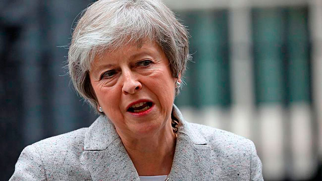 Fotograf&iacute;a de la primera ministra brit&aacute;nica, Theresa May.