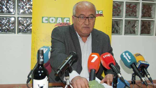 Miguel Padilla, presidente de Coag