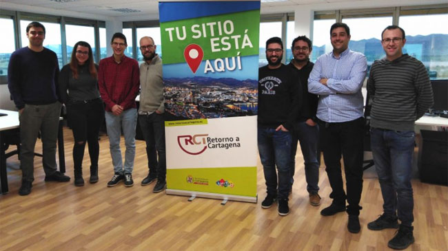 Imagen de una actividad anterior del programa 'Retorno de talento a Cartagena'