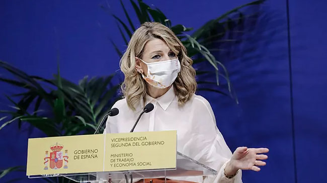 Yolanda D&iacute;az, ministra de Trabajo