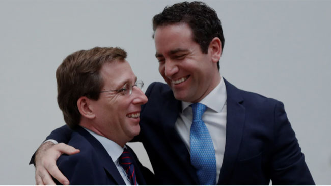 Jos&eacute; Luis Mart&iacute;nez Almeida y Teodoro Garc&iacute;a Egea