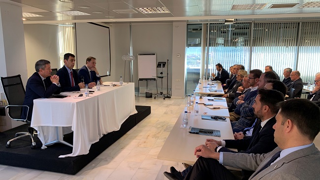 Jornada de Frecom. D&iacute;ez de Revenga destaca el papel de la construcci&oacute;n como &ldquo;sector tractor&rdquo; en la reactivaci&oacute;n econ&oacute;mica y la apuesta del Ejecutivo regional por la obra p&uacute;blica