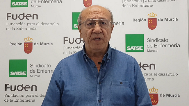 Jos&eacute; Antonio Blaya, secretario general de SATSE en la Regi&oacute;n de Murcia.