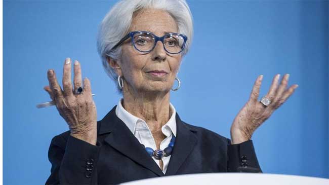 Christine Lagarde, presidenta del BCE