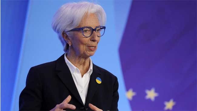 Christine Lagarde, presidenta del Banco Central Europeo