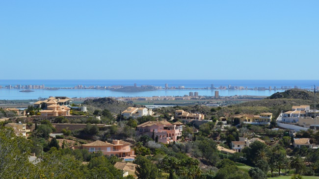 Vista a&eacute;rea de La Manga Club Resort