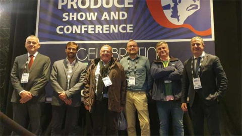 Miembros de Proexport el pasado año en la feria agroalimentaria de Nueva York Miembros de Proexport el pasado año en la feria agroalimentaria de Nueva York