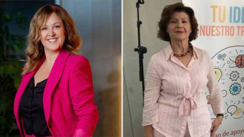 Carmen Mu&ntilde;oz Rodr&iacute;guez y Josefina Lozano