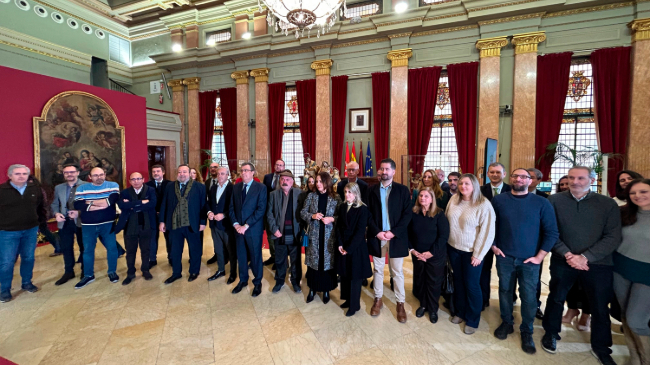 Imagen realizada durante la presentaci&oacute;n del proyecto  - Ayuntamiento de Murcia