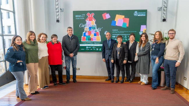 Presentaci&oacute;n de la I Shopping Night 'Cartagena da la nota'