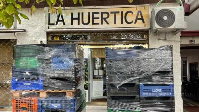 La Huertica tiene una tienda en Madrid en la que sus clientes pueden recoger los pedidos.
