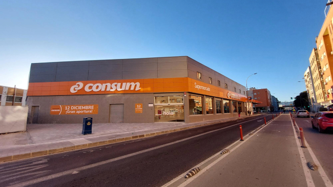 Imagen del nuevo Consum en El Palmar - Consum