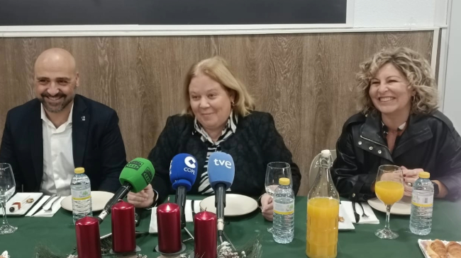 Ana Correa durante la rueda de prensa. Foto: G.V.P. Ana Correa durante la rueda de prensa. Foto: G.V.P.