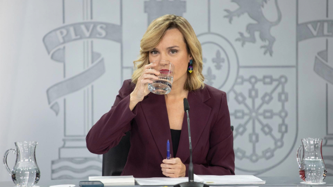 La ministra de Educaci&oacute;n, Formaci&oacute;n Profesional y Deportes, Pilar Alegr&iacute;a