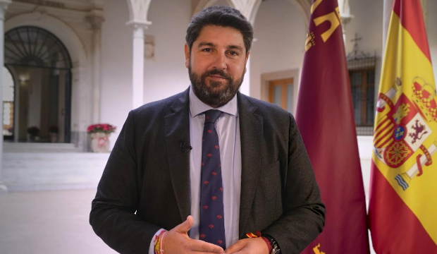 El presidente de la Región de Murcia, Fernando López Miras. El presidente de la Región de Murcia, Fernando López Miras.