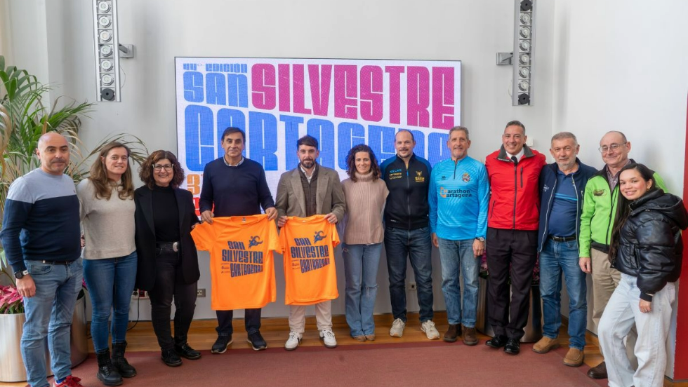 Presentaci&oacute;n de la San Silvestre de Cartagena.