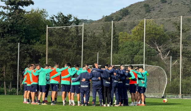 Entrenamiento del FC Cartagena.