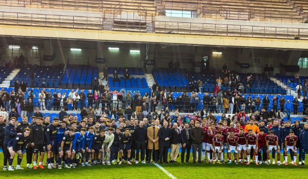 El UCAM Murcia se lleva el derbi navide&ntilde;o ante el Real Murcia.