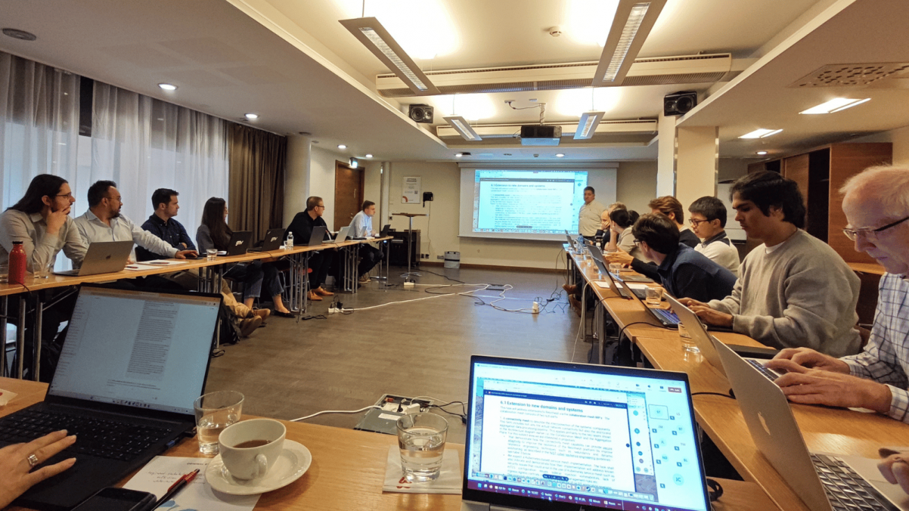 Una de las reuniones de trabajo del proyecto 'Resilmesh', celebrada el pasado mes de octubre en Finlandia - CARM Una de las reuniones de trabajo del proyecto 'Resilmesh', celebrada el pasado mes de octubre en Finlandia - CARM